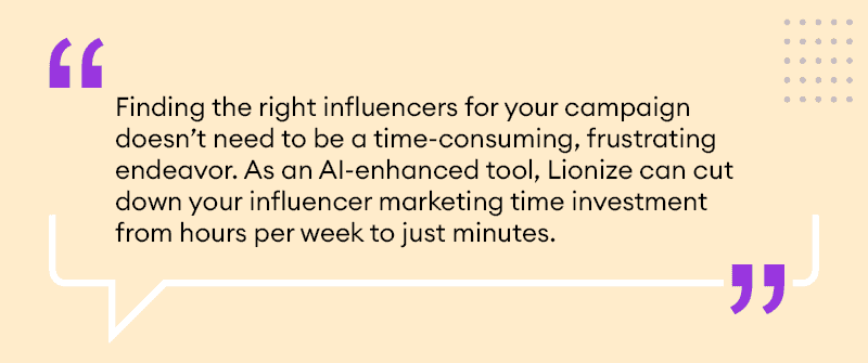 Lionize Helps You Find the Right Social Media Influencers