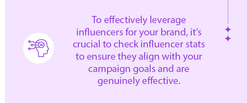 How to Check Influencer Stats?