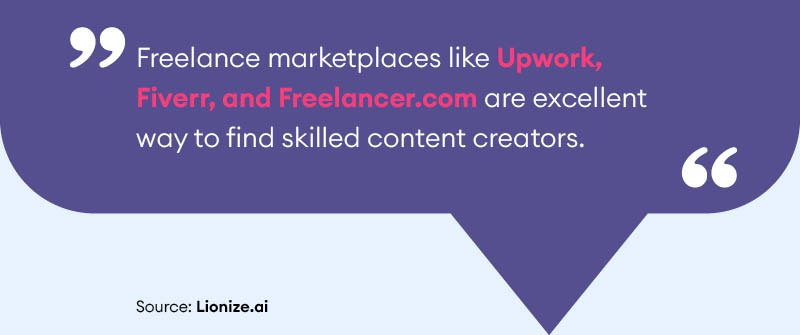 Using Freelance Marketplaces for Freelance Content Creators