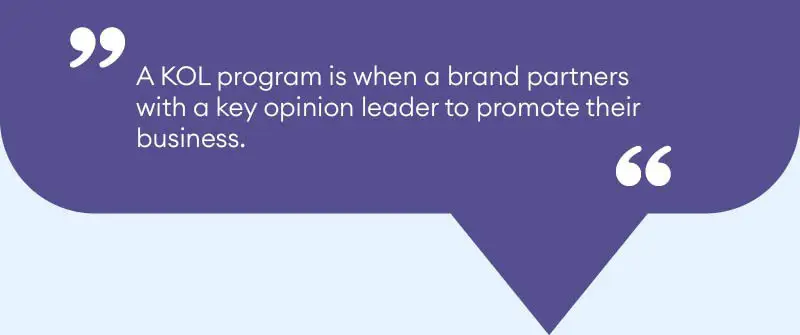 What Is a KOL Program_